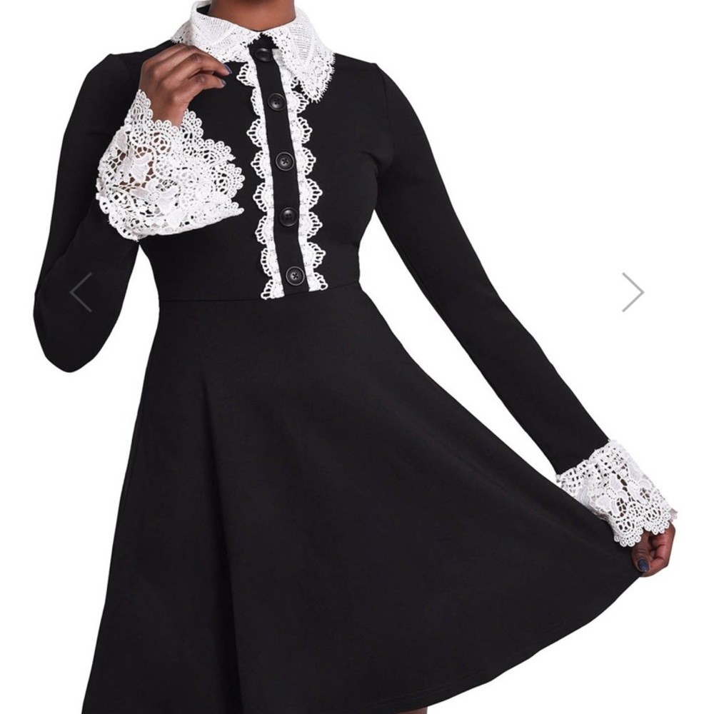 Blessed Be Collar Dress by Killstar